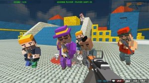 Blocky Blaster Showdown: Action Puzzle