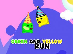 Green and Yellow Run Online Arcade Game