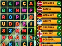 Word Search Countries Puzzle Game Word Game