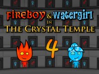 Fireboy and Watergirl 4 Crystal Temple Online Puzzle Game