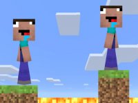 Monster School Parkour Challenge Online Game Arcade Game