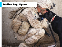 Soldier Dog Jigsaw Puzzle Game
