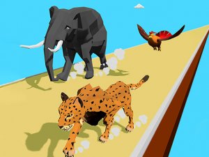 Animal Transform Race 3D Online Arcade Game