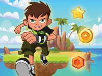 Ben 10 Island Run Online Arcade Game