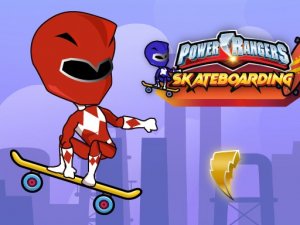 Power Rangers Skateboarding Online Arcade Game