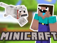 Minicraft: Steve And Wolf Adventure Online Game Co-op Platformer