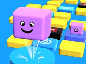 Jump Stacky Cube 3D Online Arcade Game
