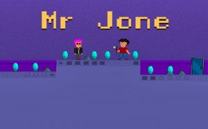 Mr Jone: Gem Quest Platformer Online Game