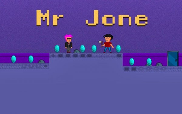 Mr Jone: Gem Quest Platformer Online Game