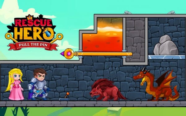 Rescue Hero: Pin Puzzle Adventure Online Game