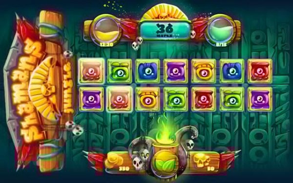 Shamans Jungle: Aztec Block Puzzle Online Game