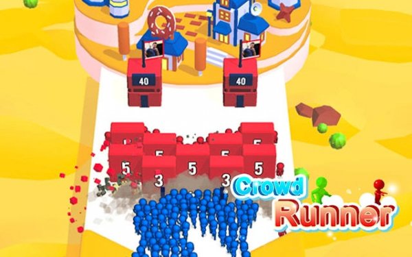 Crowd Runner: Gang Battle & City Takeover Online Game