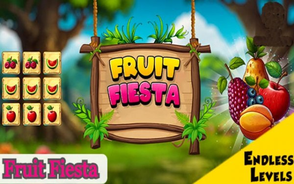 Fruit Fiesta: Tile Matching Puzzle Online Game