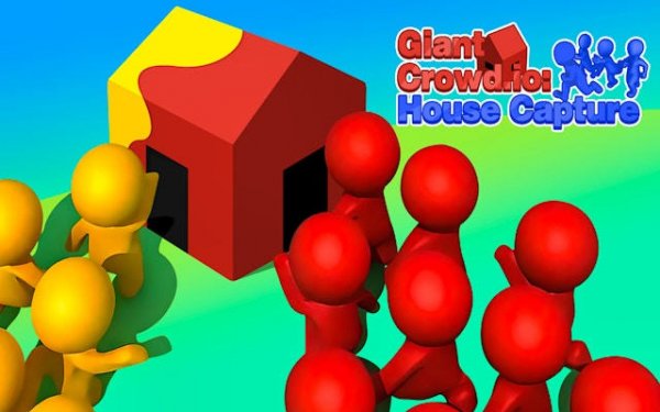 Giant Crowd.io: House Capture - Strategy Battle Online Game
