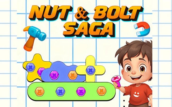 Nut and Bolt Saga: Logic Puzzle Game Online