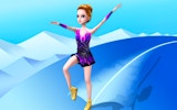 Roller Ski Queen: Ice Skating Adventure Online Arcade Game