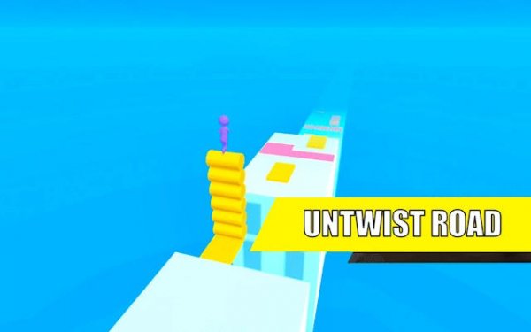 Untwist Road: 3D Path Builder Online Game