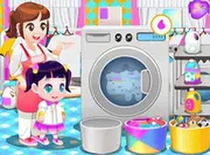 Children Laundry Puzzle Game Online Puzzle Game