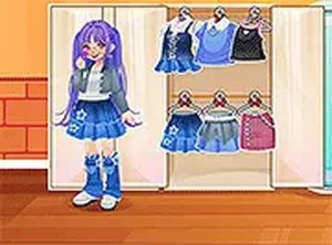 Kiddo Cute Denim Dress Up Game Online Dress Up Game