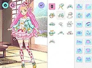 Candy Theme Anime Dress Up Online Game - Dress Up Game