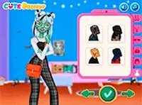 Monster Girls High School Squad Dress Up Game Online Dress Up Game